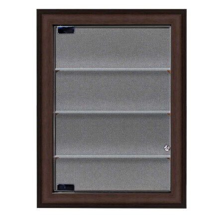 United Visual Products Outdoor Enclosed Combo Board, 42"x32", White Frame/Green & Cloud UVCB4232ODW-GREEN-CLOUD